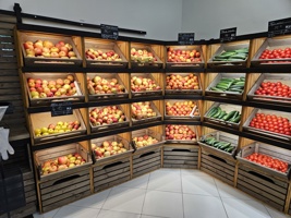 Regály na jablka od JPL